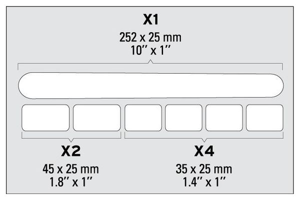 Patch de Protection Zefal Skin Armor XL Transparent