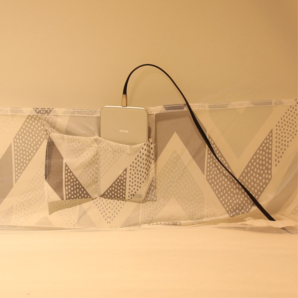 (200x180x165cm) Klappbares Reise Moskito Netz Mücken Insektenschutz Zelt (Doppelbett) - Grün