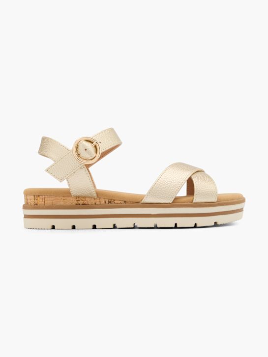 Graceland Sandalette gold