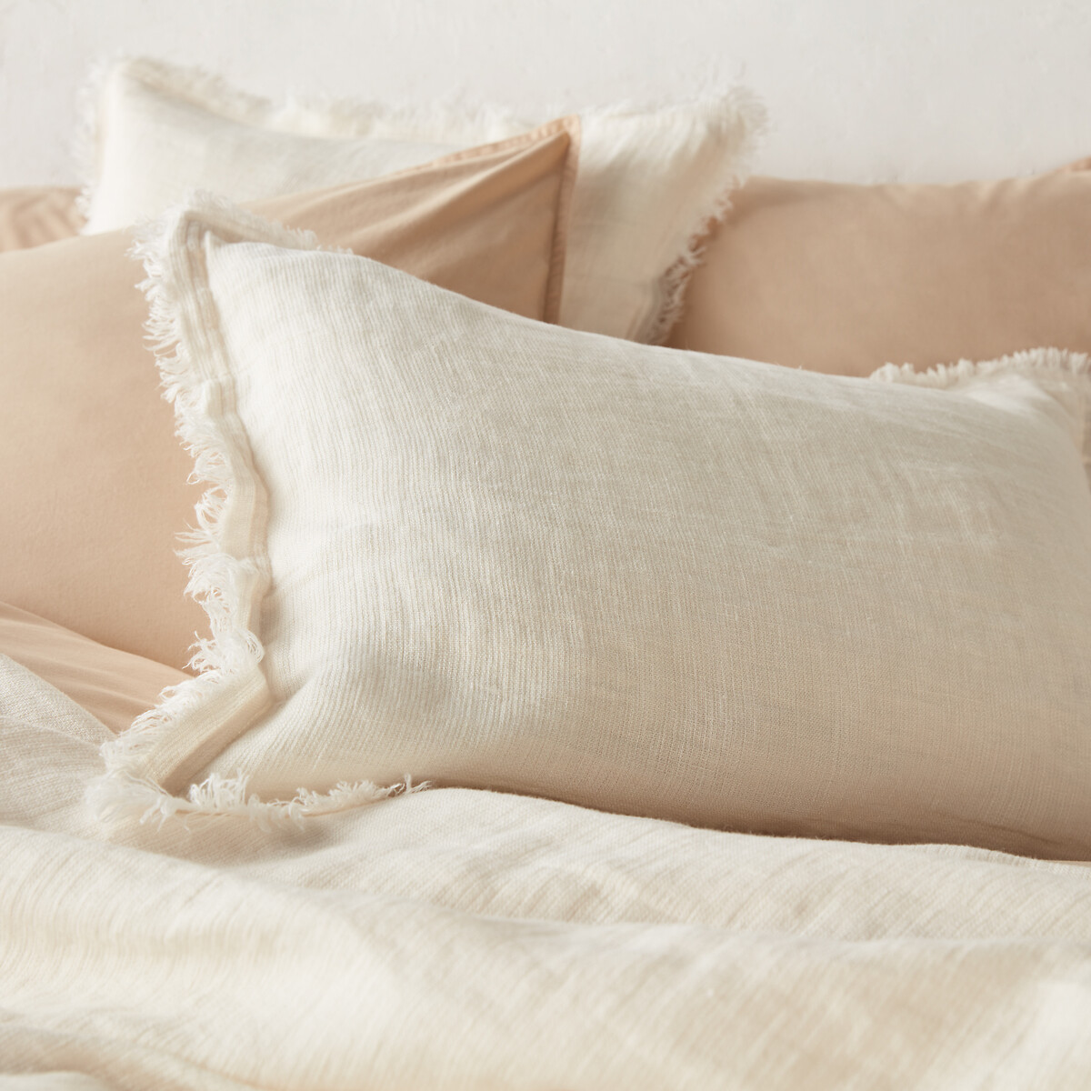 LA REDOUTE INTERIEURS<br>Colcha de linho lavado, Linange