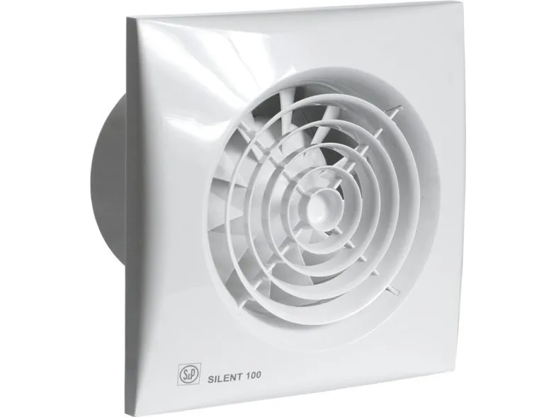 THERMEX Silent 200-300 Scandic, Væg, Badeværelse, Hvid, Plast, IP45, 180 m³/t