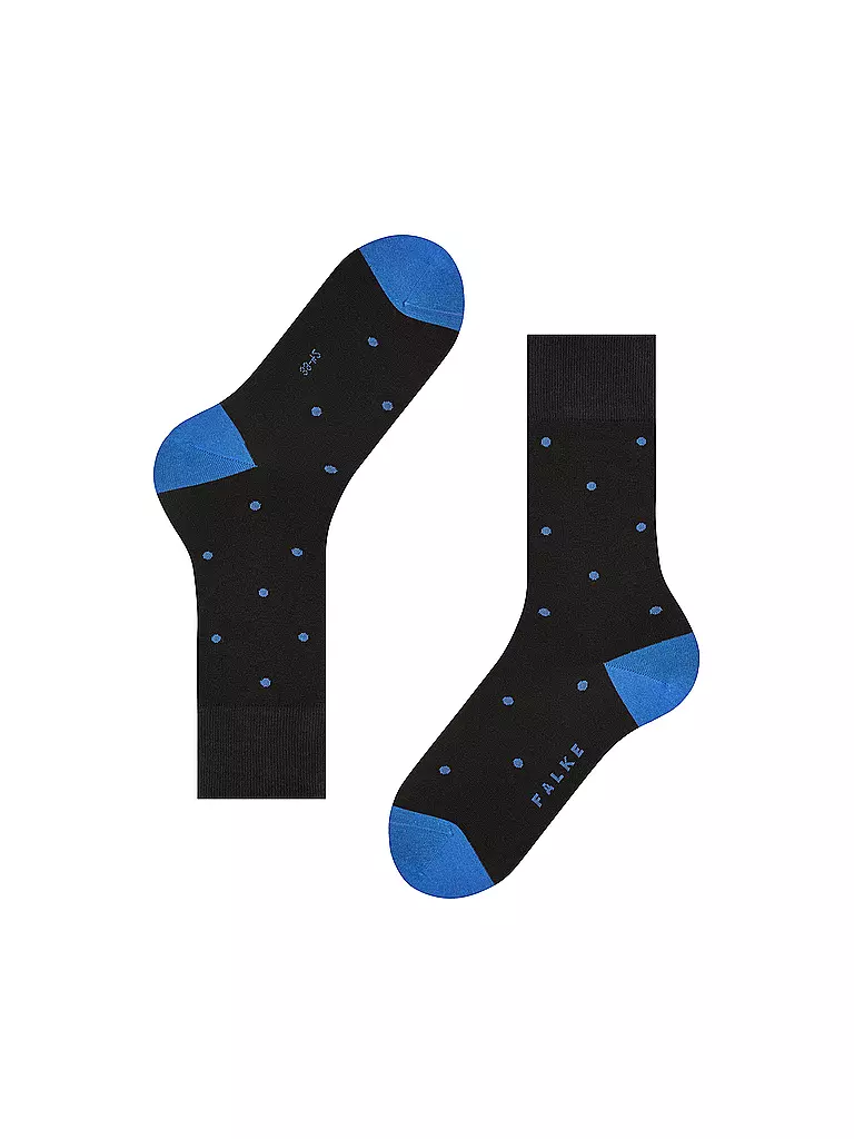 FALKE Socken Dot black-mix schwarz