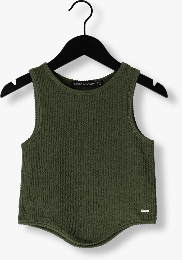 FRANKIE & LIBERTY groene frankie & liberty top monique top