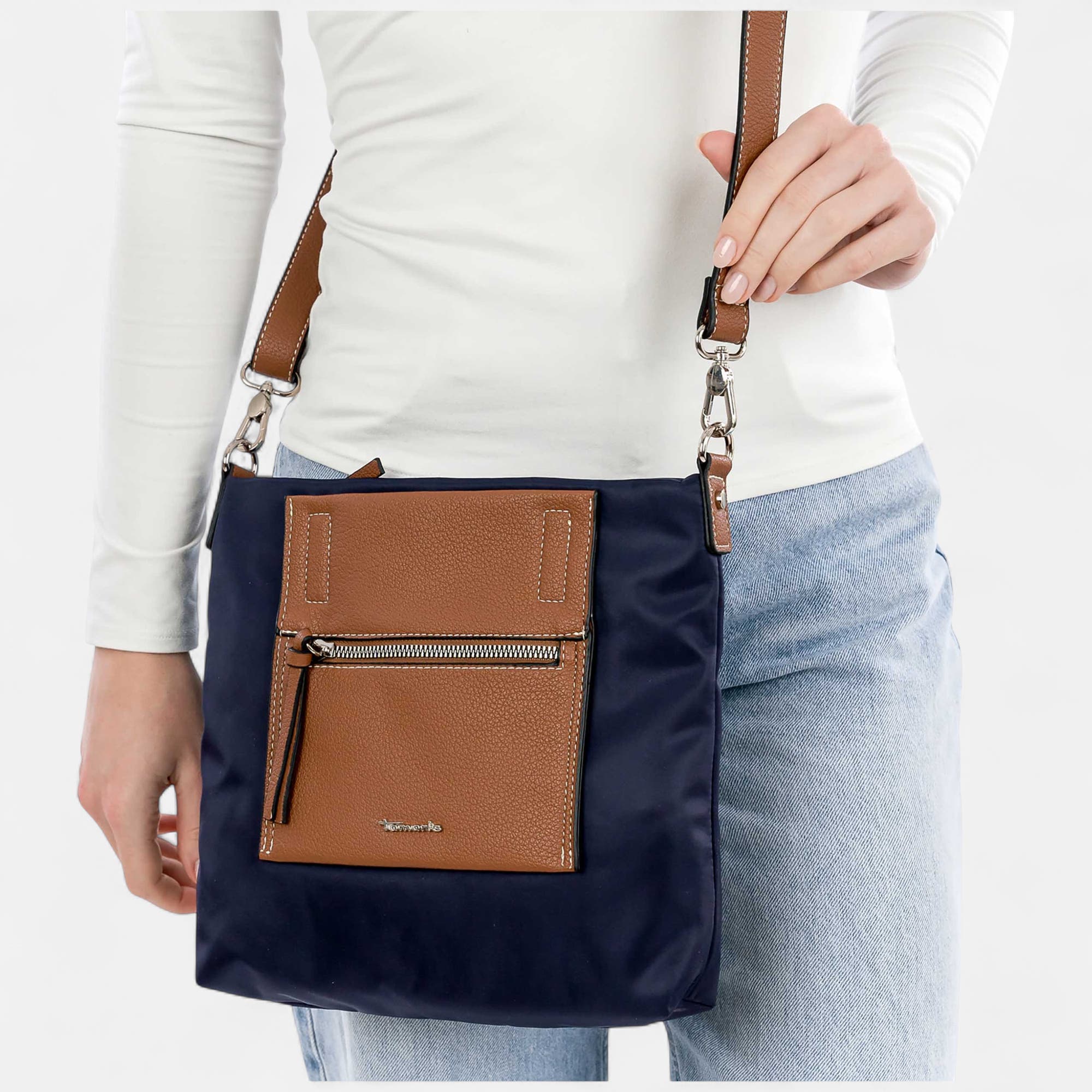 Sac bandoulière bleu marine