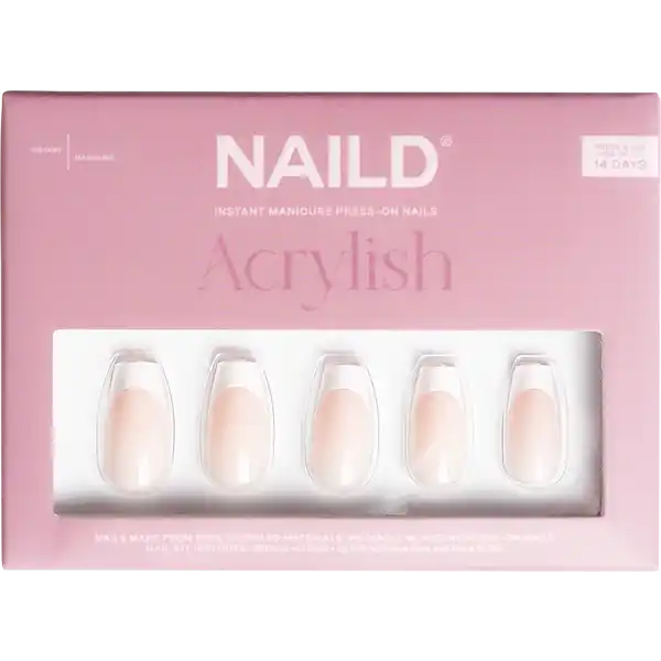 French White Acrylish Long