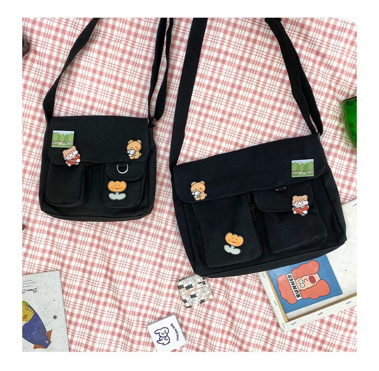 TangTangBags - Canvas Crossbody Tas