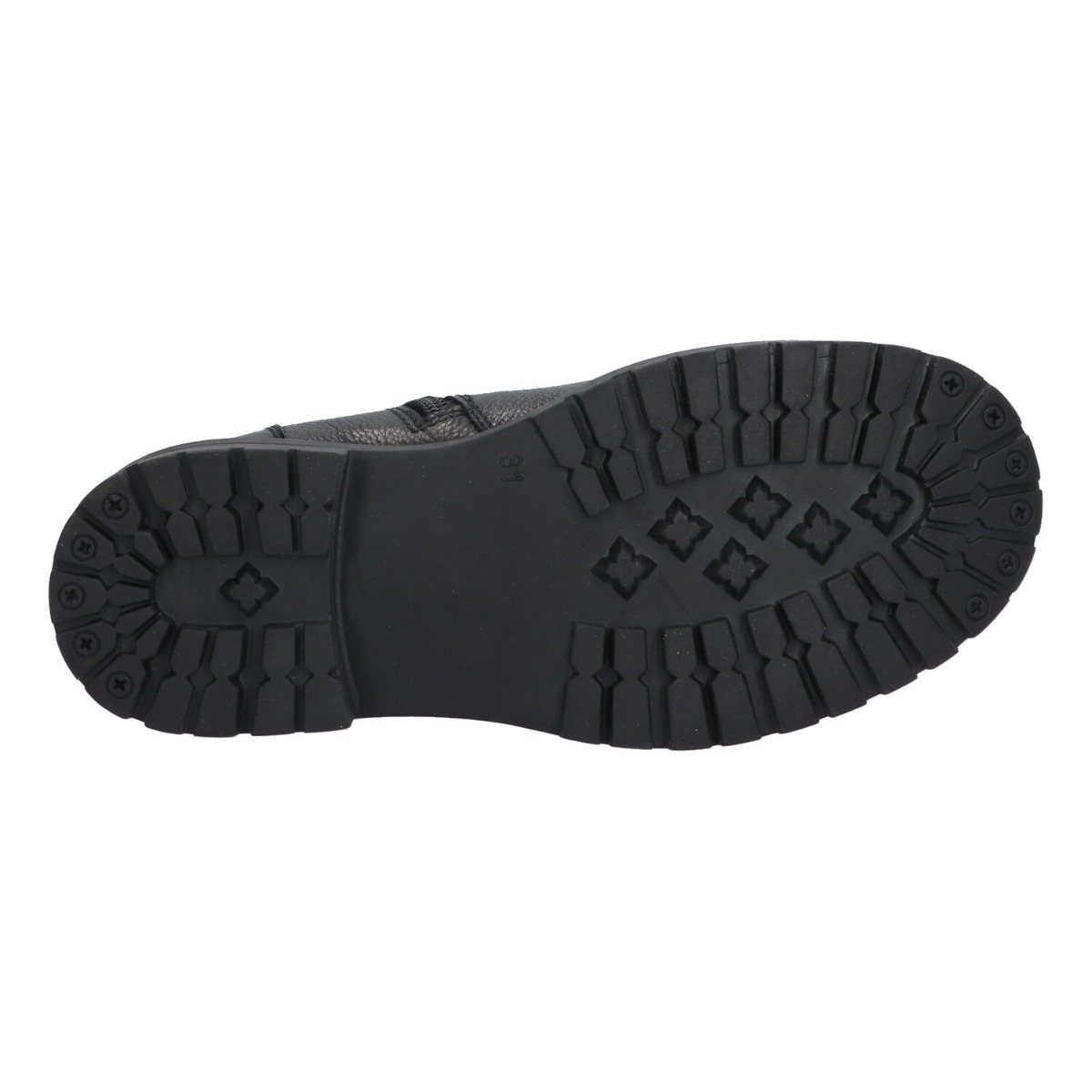 Mila Moxie - Biker Boots Braqeez Zwart