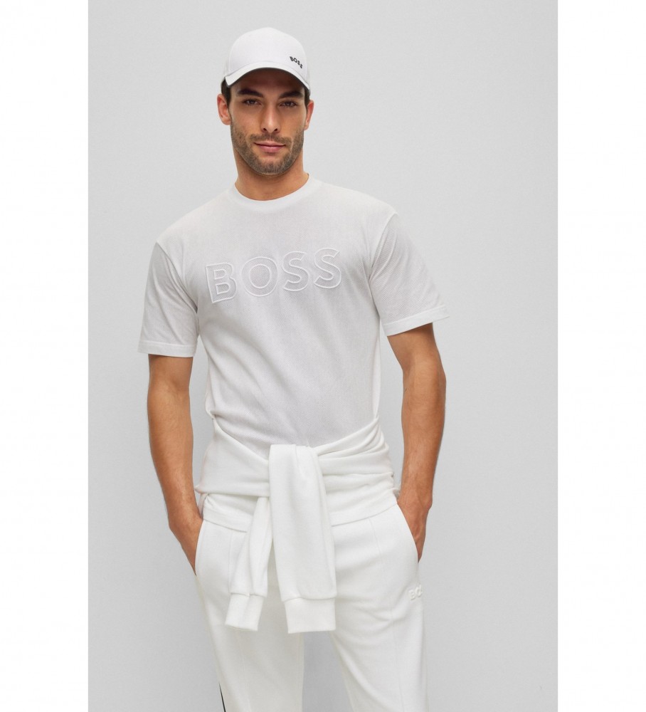 Boné BOSS Bold Curvo Branco