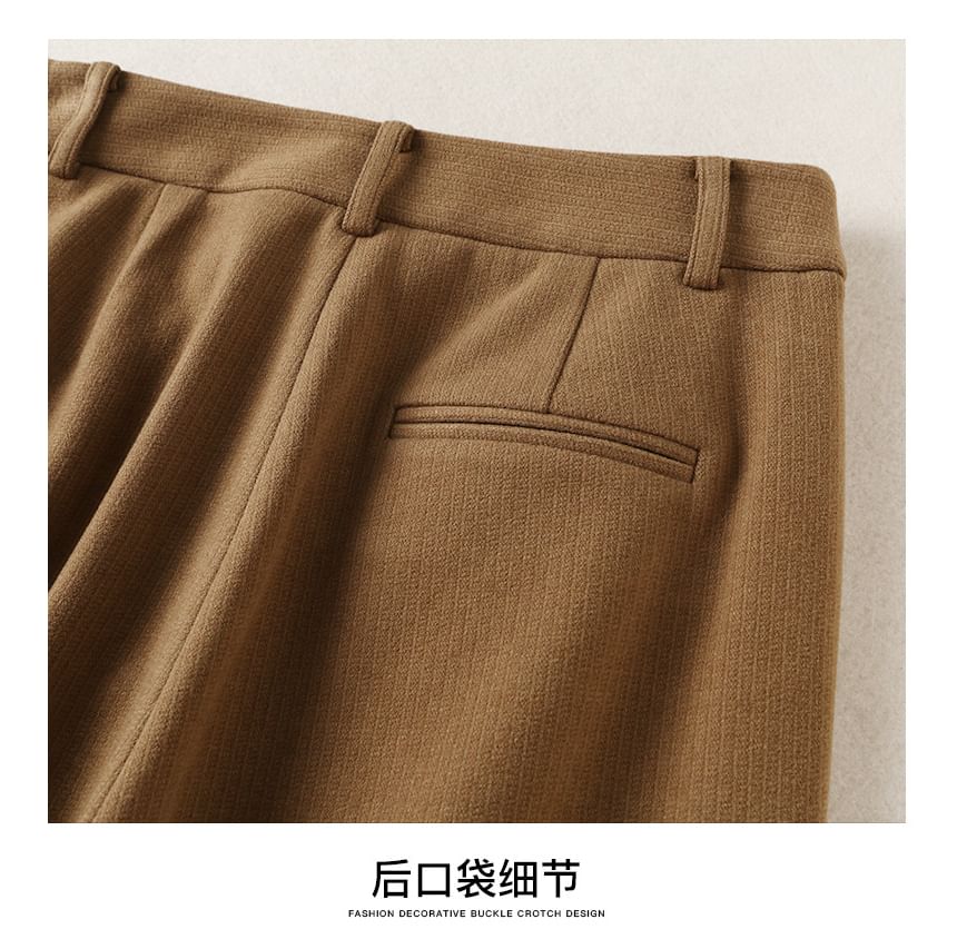 Kwuartz - High Rise Plain Straight Leg Broek