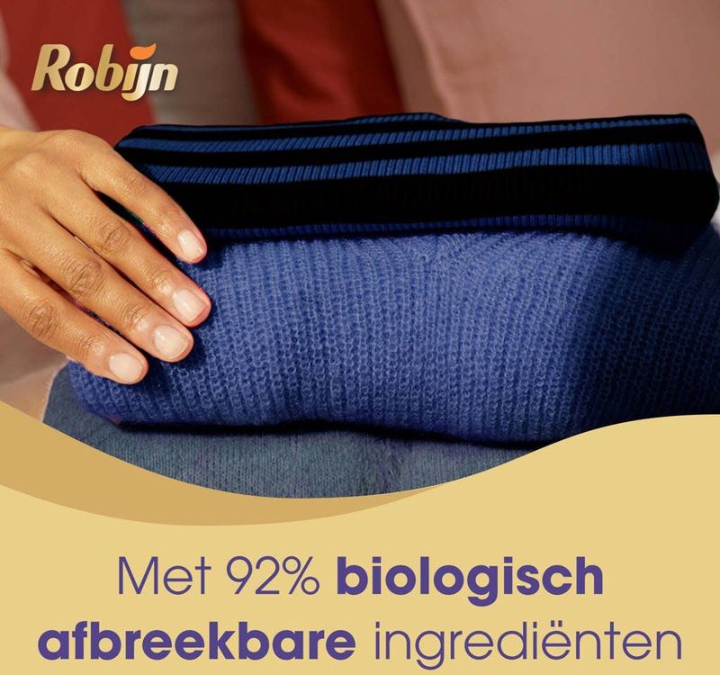 Robijn - Black Velvet - 3-in-1 Wascapsules - Zwart - 20 Stuks