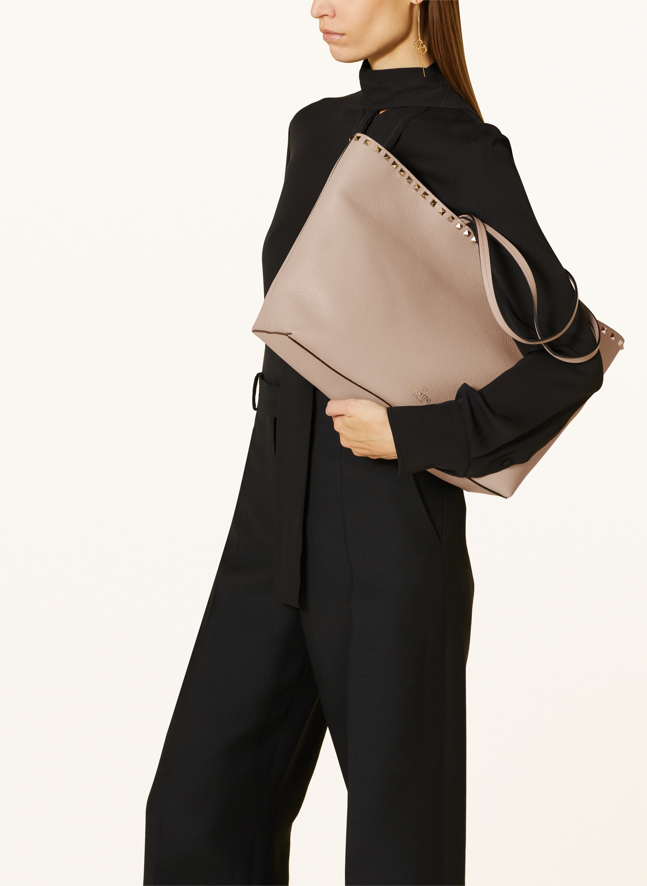 VALENTINO GARAVANI Shopper ROCKSTUD mit Nieten