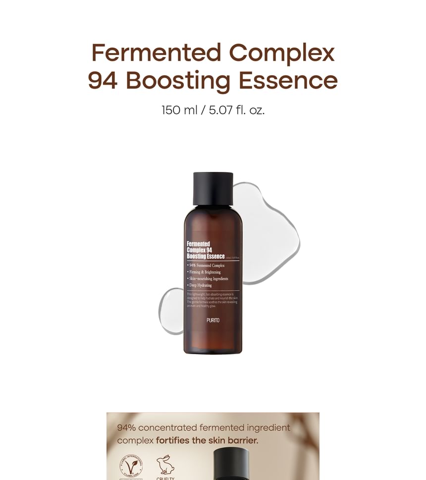 Purito SEOUL - Gefermenteerd Complex 94 Boosting Essence 150ml