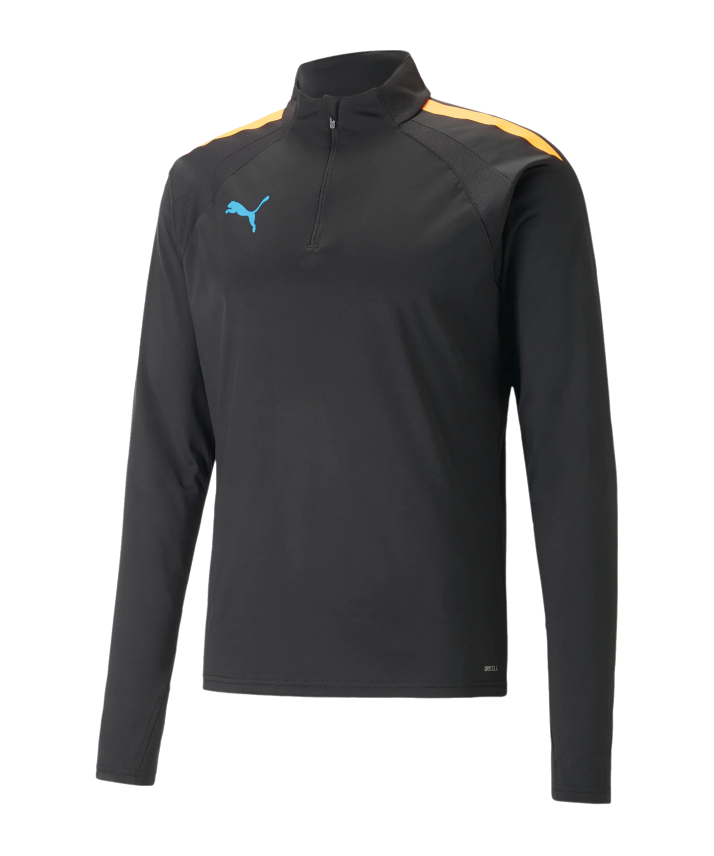 PUMA teamLIGA HalfZip Sweatshirt Schwarz F50
