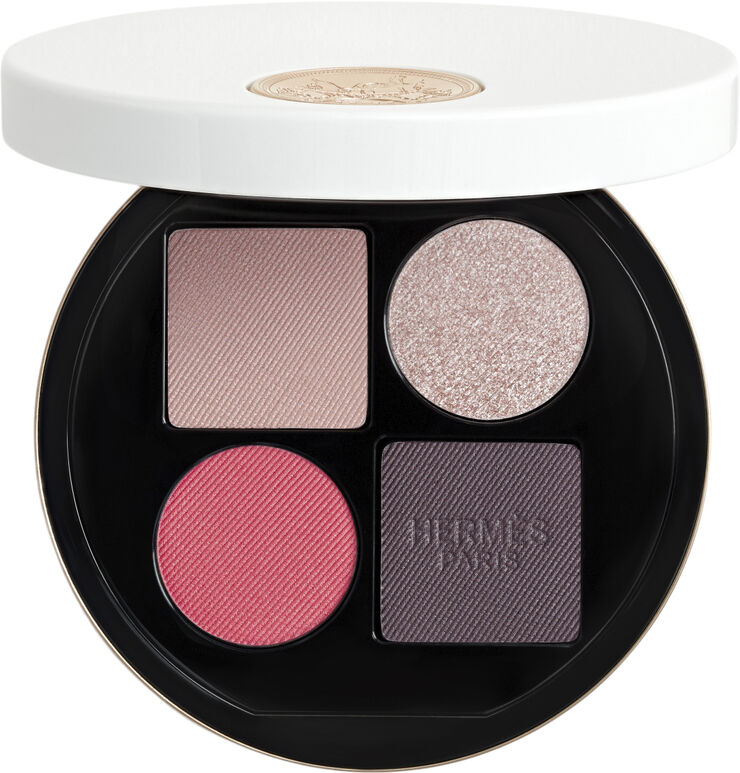 HERMÈS Ombres d'Hermès, powder quartet for the eyes, Ombres pétales