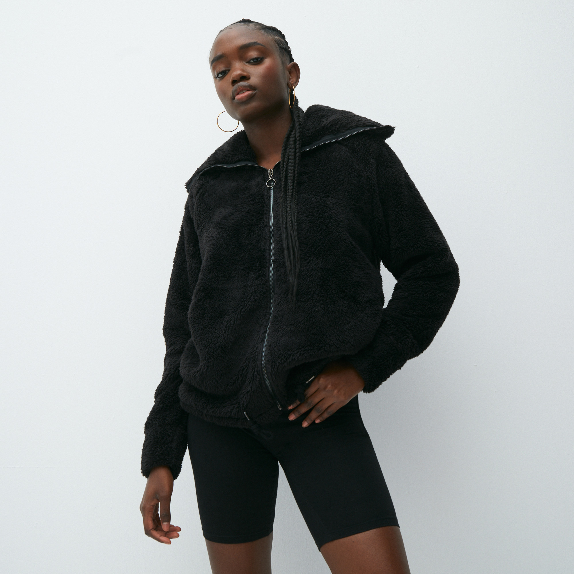 veste en polaire à zip