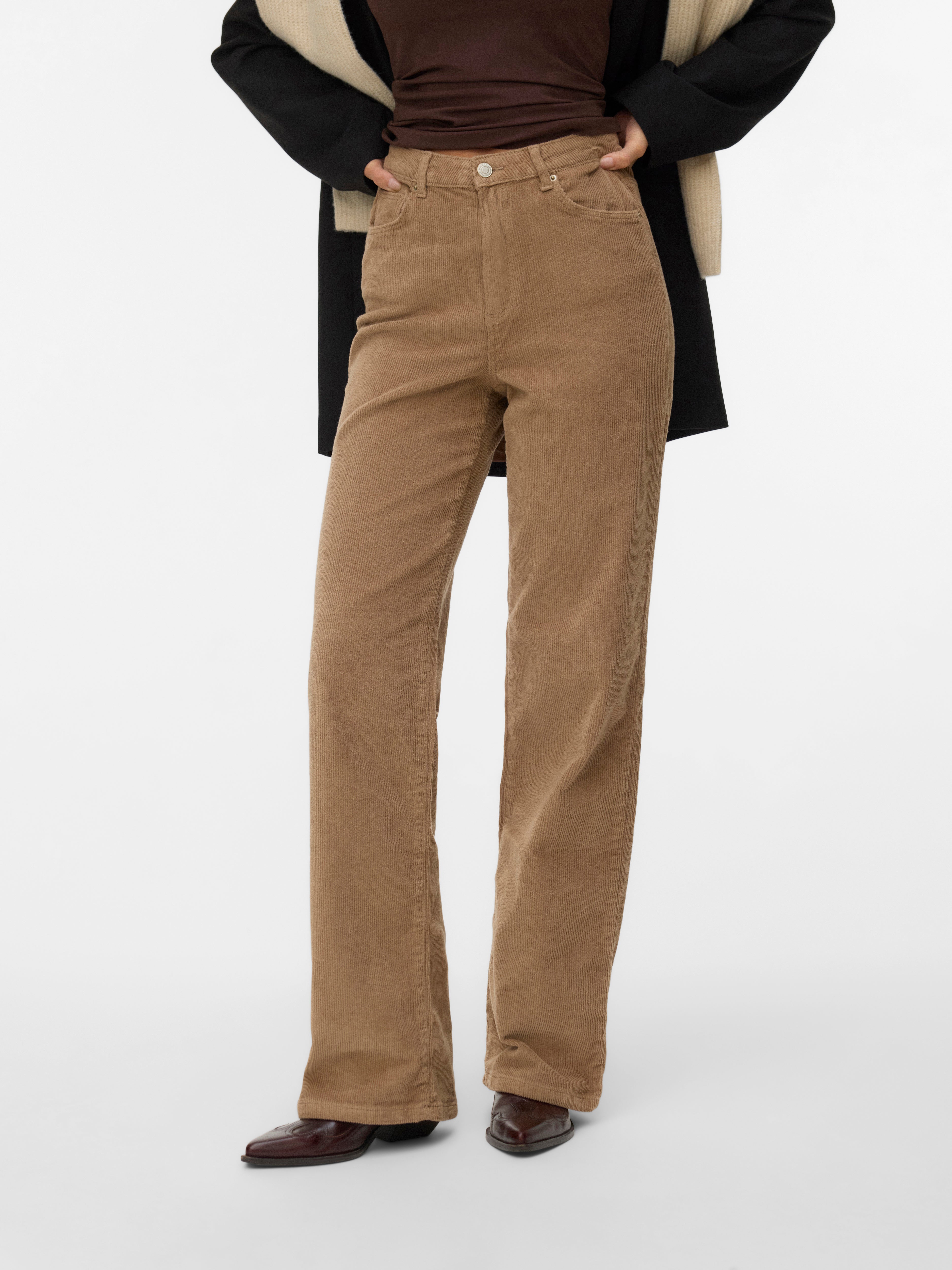 VMTESSA High rise Wide fit Corduroy Jeans