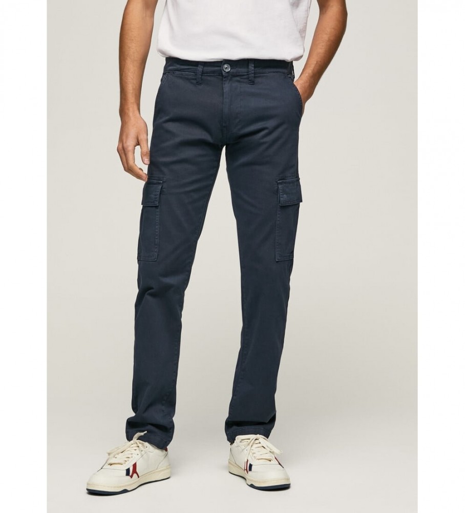 Calças Pepe Jeans Sean azul-marinho