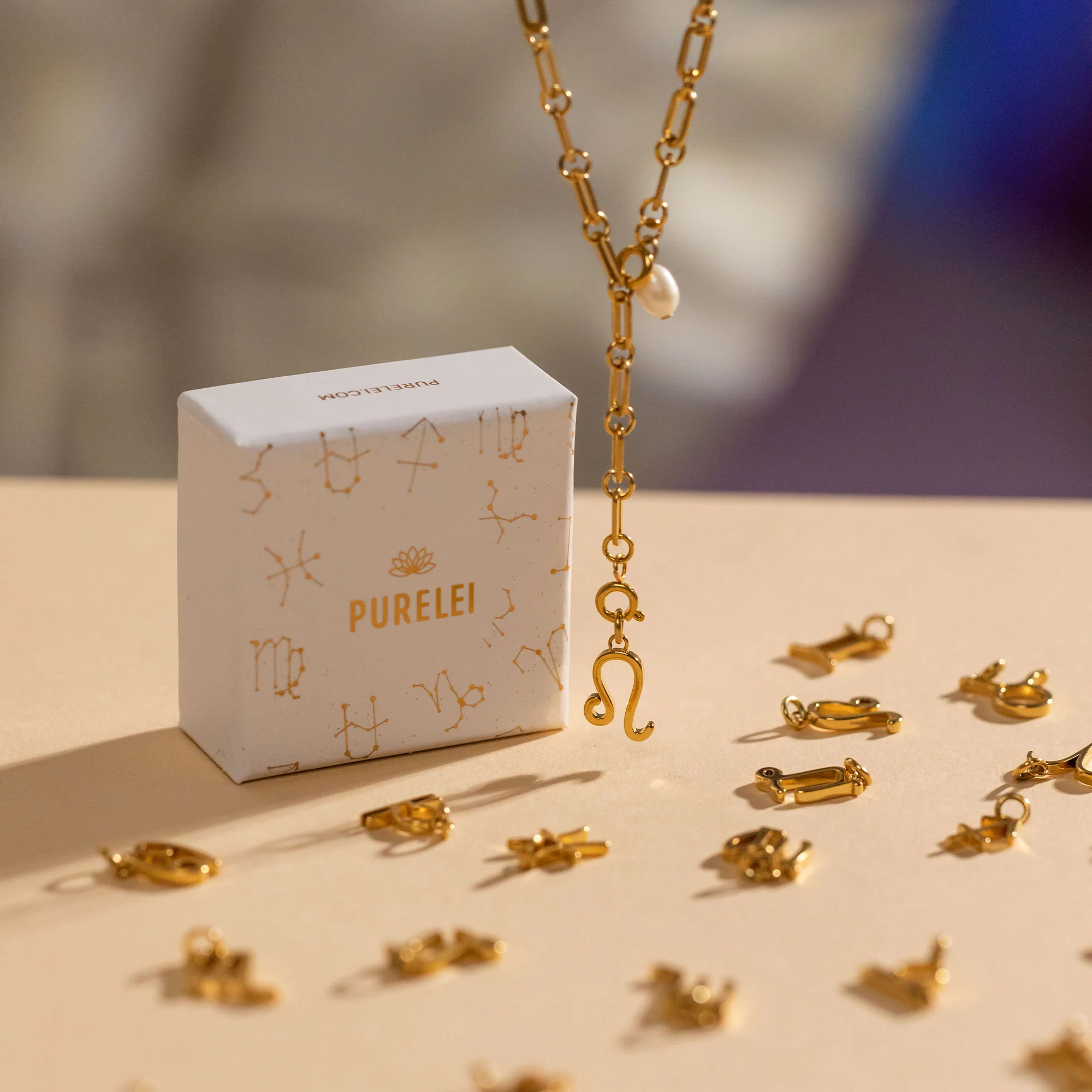 Löwe Zodiac Charm
