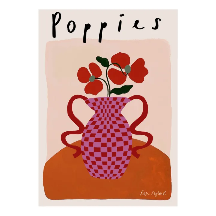 Rose England Affiche Poppies | Rose