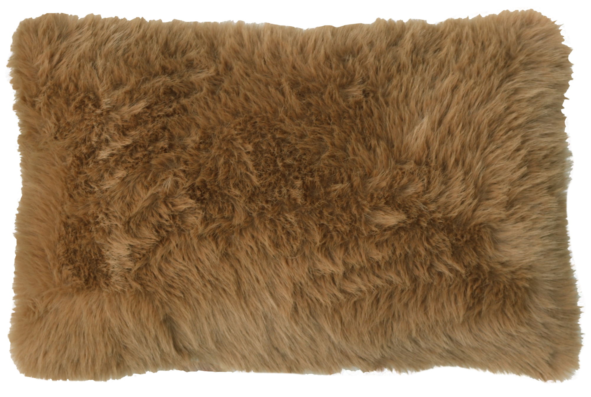 Kussen bont camel 40x60cm