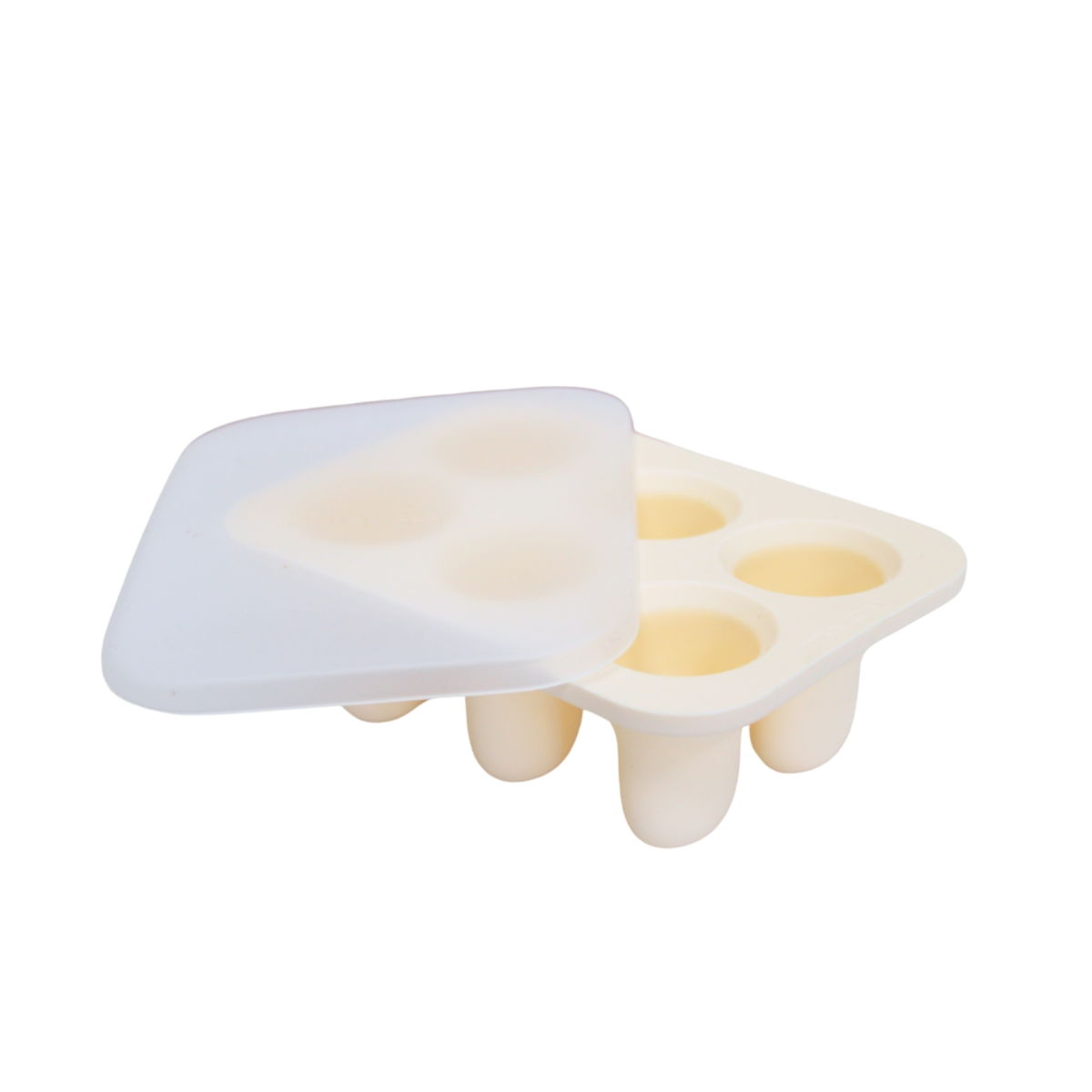 petit trucpetit truc   Petit Pops Silikonform für Fruchtsauger milk