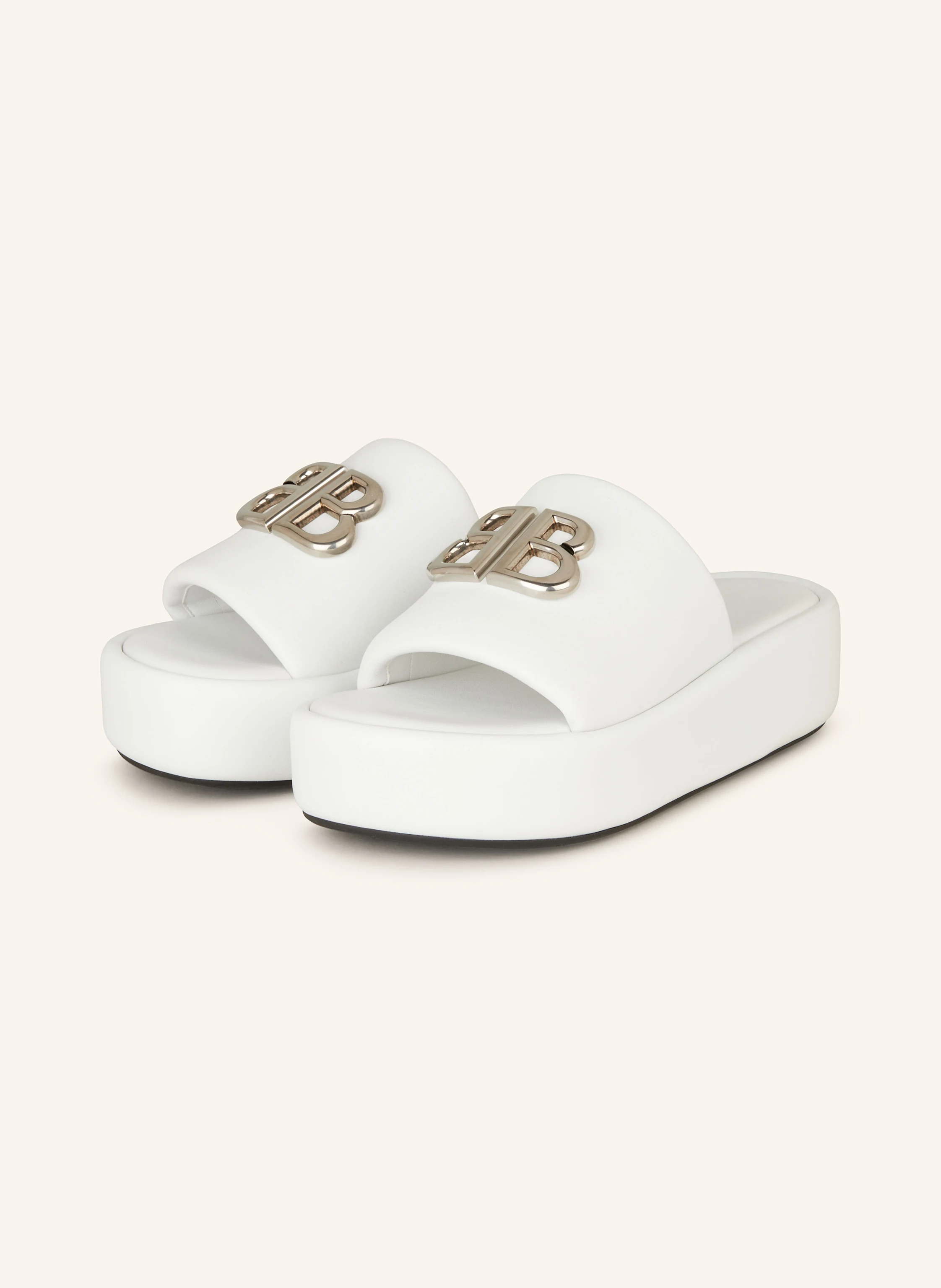 BALENCIAGA Plateau-Pantoletten RISE SLIDE