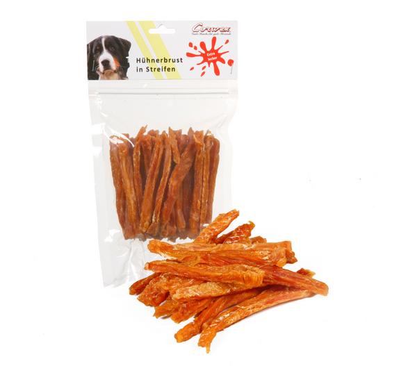 Corwex Hundesnack Hühnerbrust in Streifen