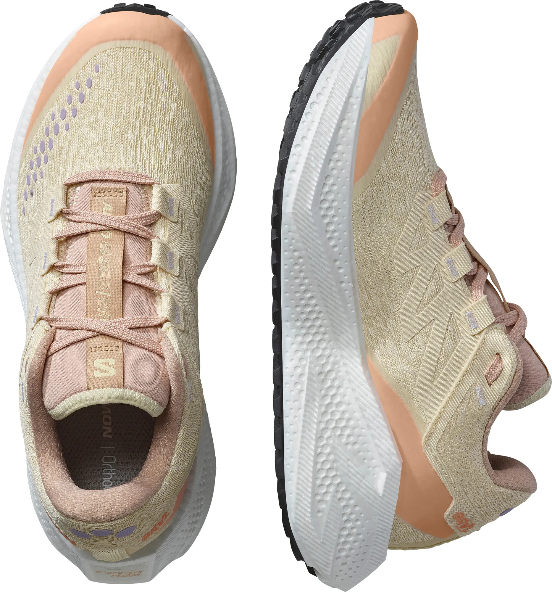 Salomon Women's Aero Glide 3 Grvl Shortbread/white/fusion Coral