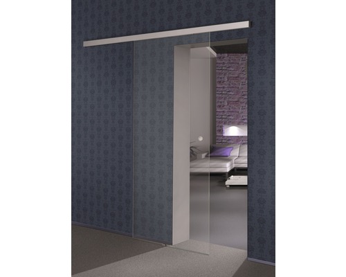 Pertura helder glazen schuifdeurblad 2050x920x8 mm voor Selir links/rechts montage