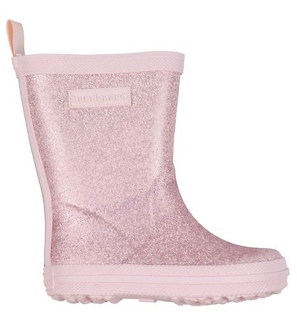 Bundgaard GummiStøvler - Charly High - Rose Sparkle