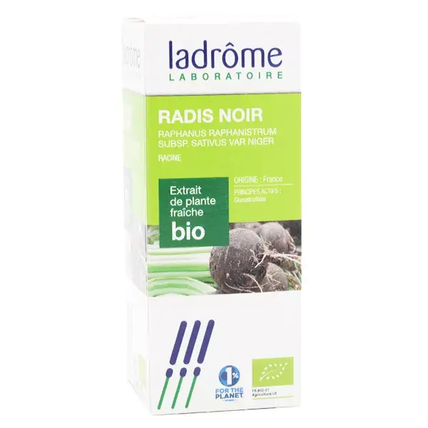 Extrato fresco de rabanete preto orgânico Ladrome 50ml
