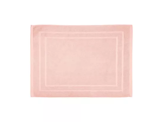 Tapis de salle de Bain en coton Rose 50 x 70 cm