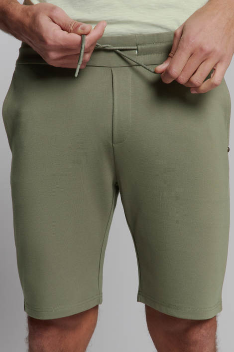 NO-EXCESS groene heren korte broek