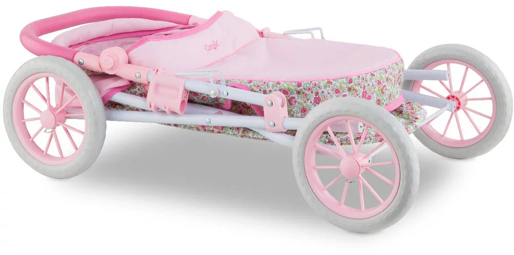 LANDAU FLEURI POUR POUPON 36, 42 ET 52 CM - COROLLE ACCESSOIRES