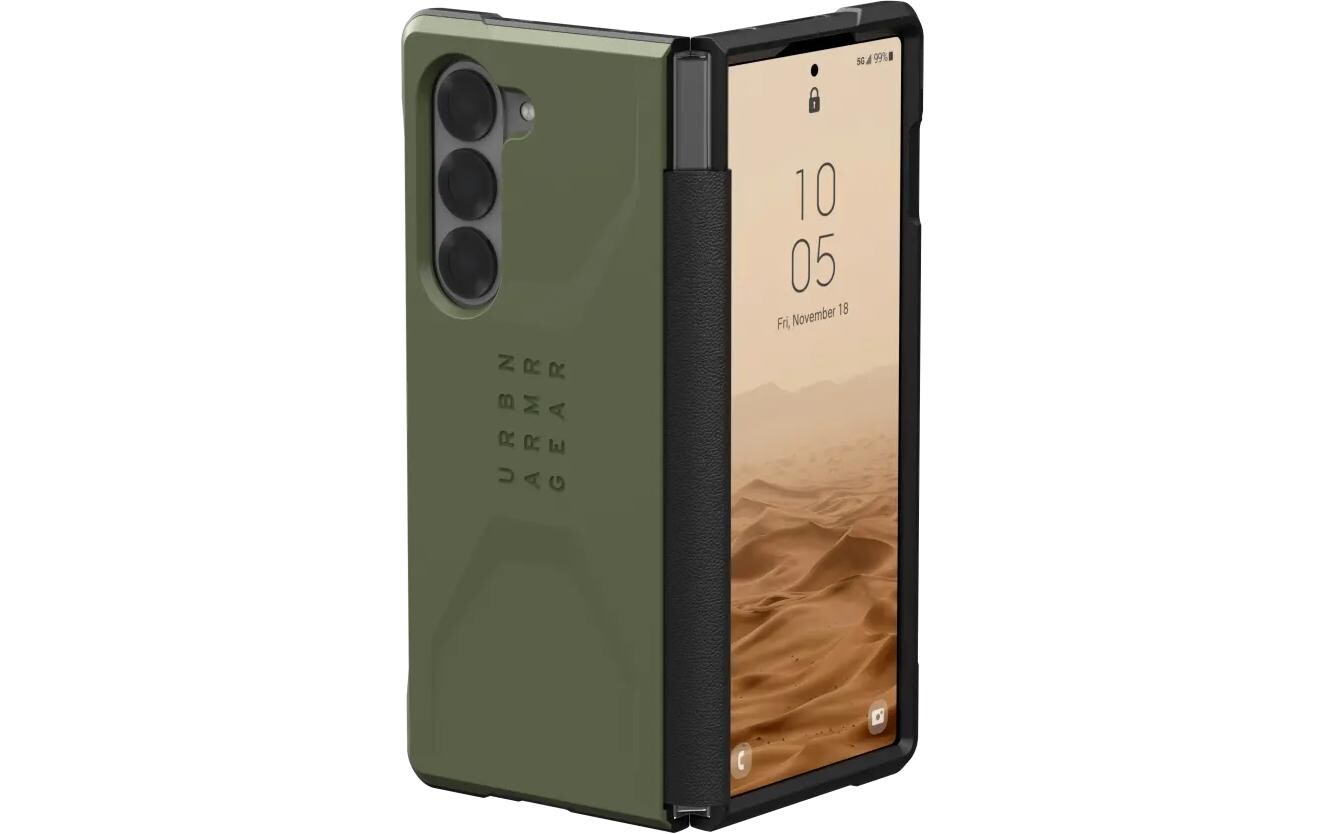 Back Cover Civilian Galaxy Z Fold6 BlackSchutzhülle für das Samsung Galaxy Z Fold6