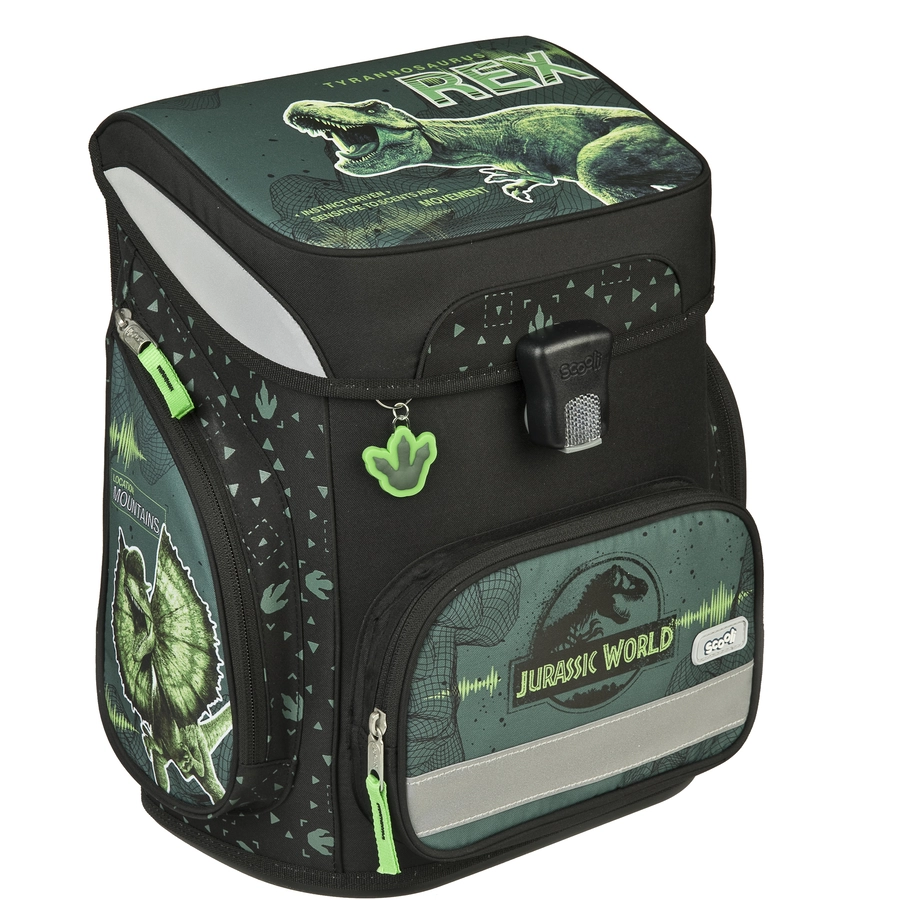 Scooli EasyFit Schulranzen - Set Jurassic World
