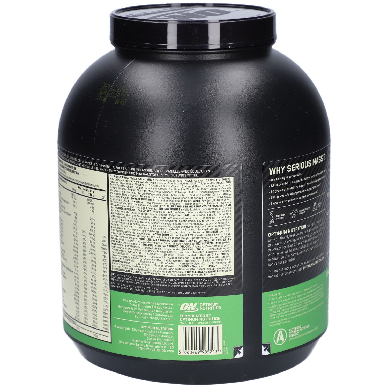 Gainer Serious Mass 2.7 Optimum Nutrition