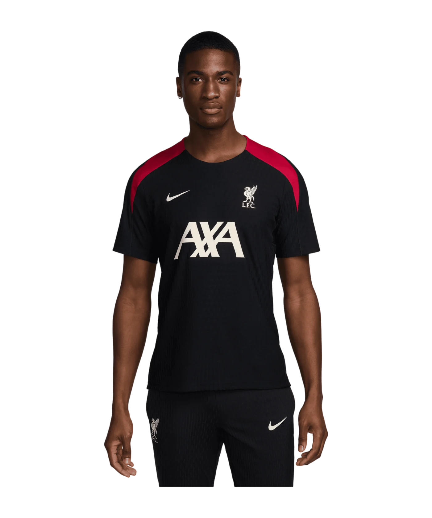 Nike FC Liverpool Auth. Trainingsshirt Schwarz F013