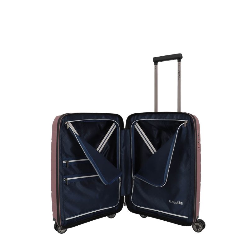 Valise cabine rigide Air Base 55 cm Lilas