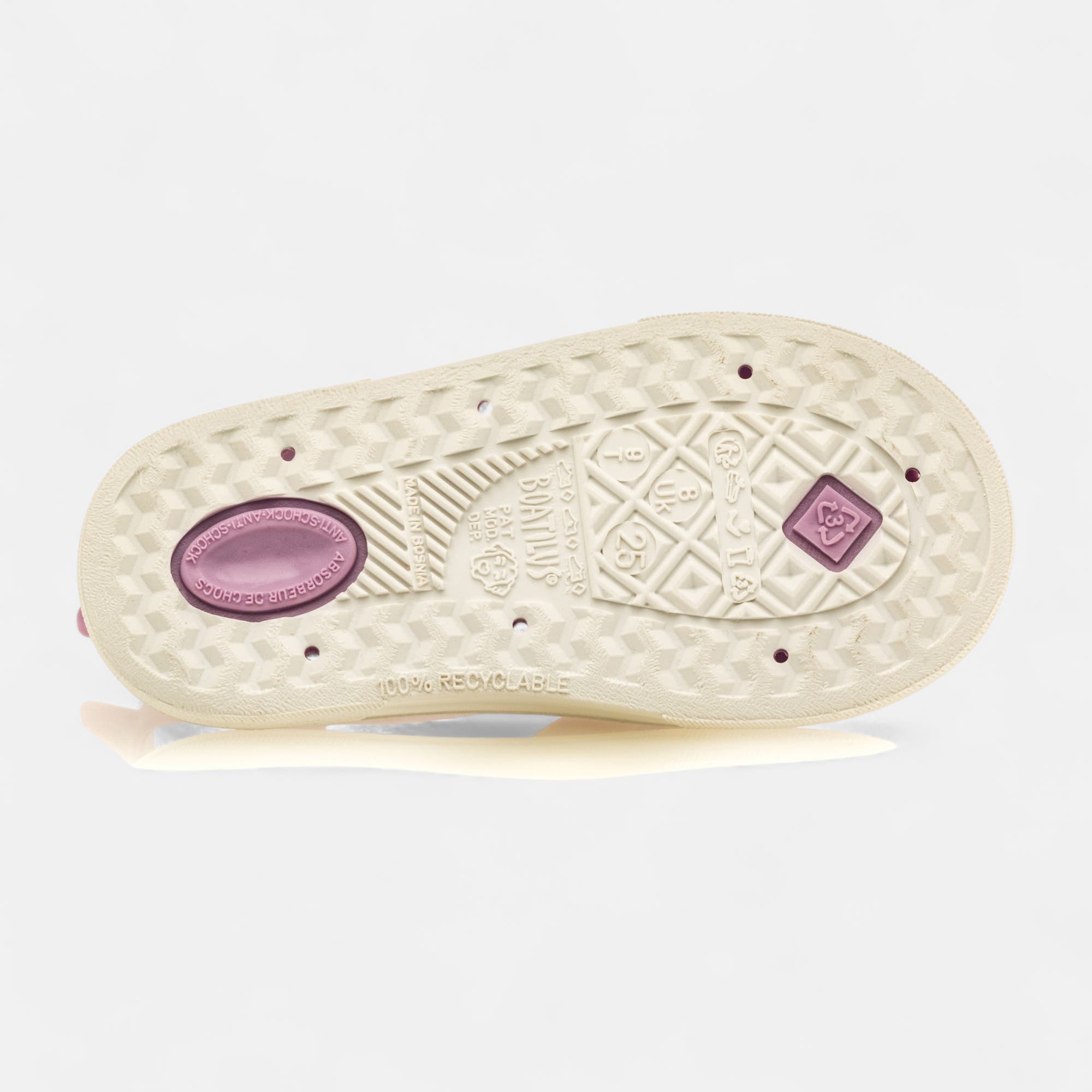 Claquettes de plage Fille violet