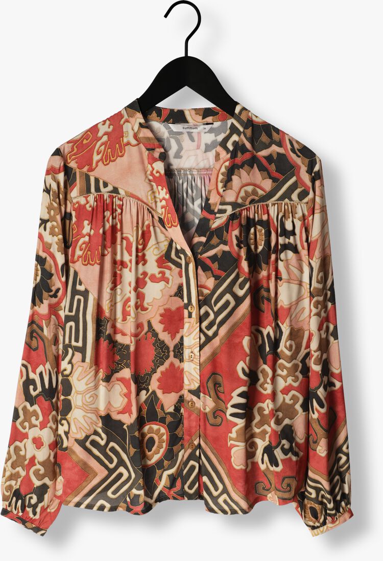 SUMMUM rode summum blouse blouse patchwork viscose