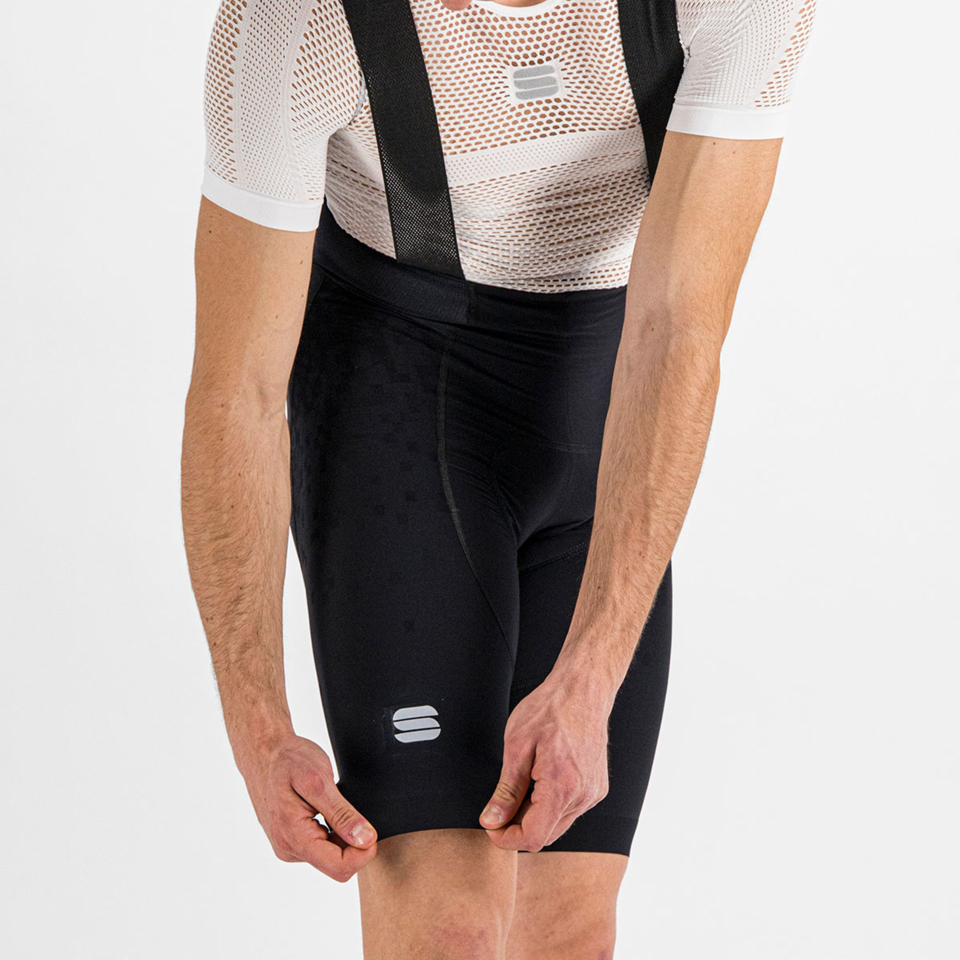 Sportful Total Comfort Fietsbroek Kort Zwart Heren