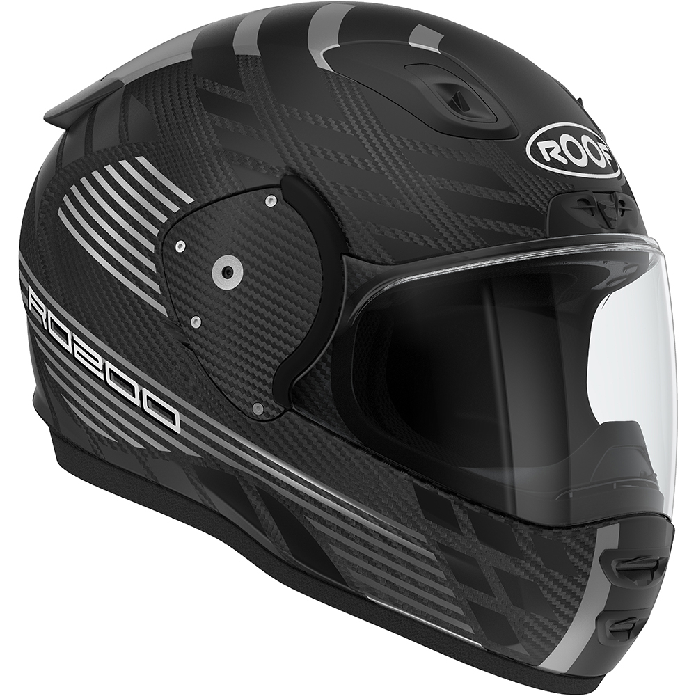 Roof - Casque RO200 Carbon Speeder Noir Mat / Argent