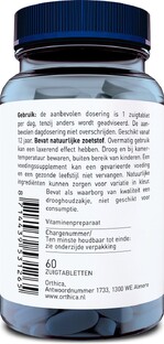 Orthica Co-Enzym B12 Zuigtabletten 60TB