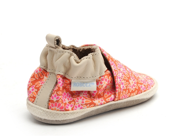 Robeez chaussons bebe sunny camp rose