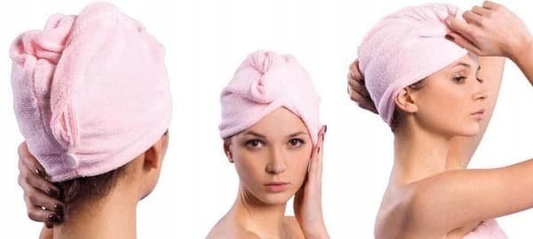 Håndkle for Håret - Mikrofiber - Håndkleturban – Hårhåndkle