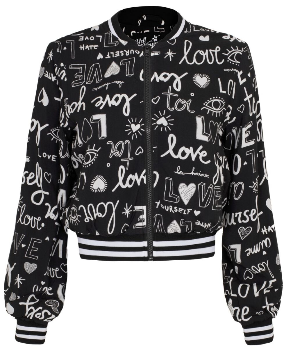 Love Yourself Jacket | Hell Bunny Veste Varsity