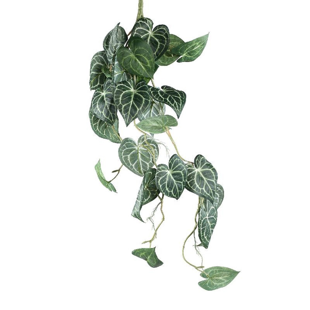 Ptmd branche artificielles bladeren - 73x33x83 cm - plastique - l'or