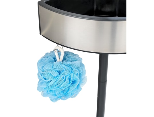 WENKO - Accessoire de douche Etagère de douche extensible en alu premium big - l. 27 x h...
