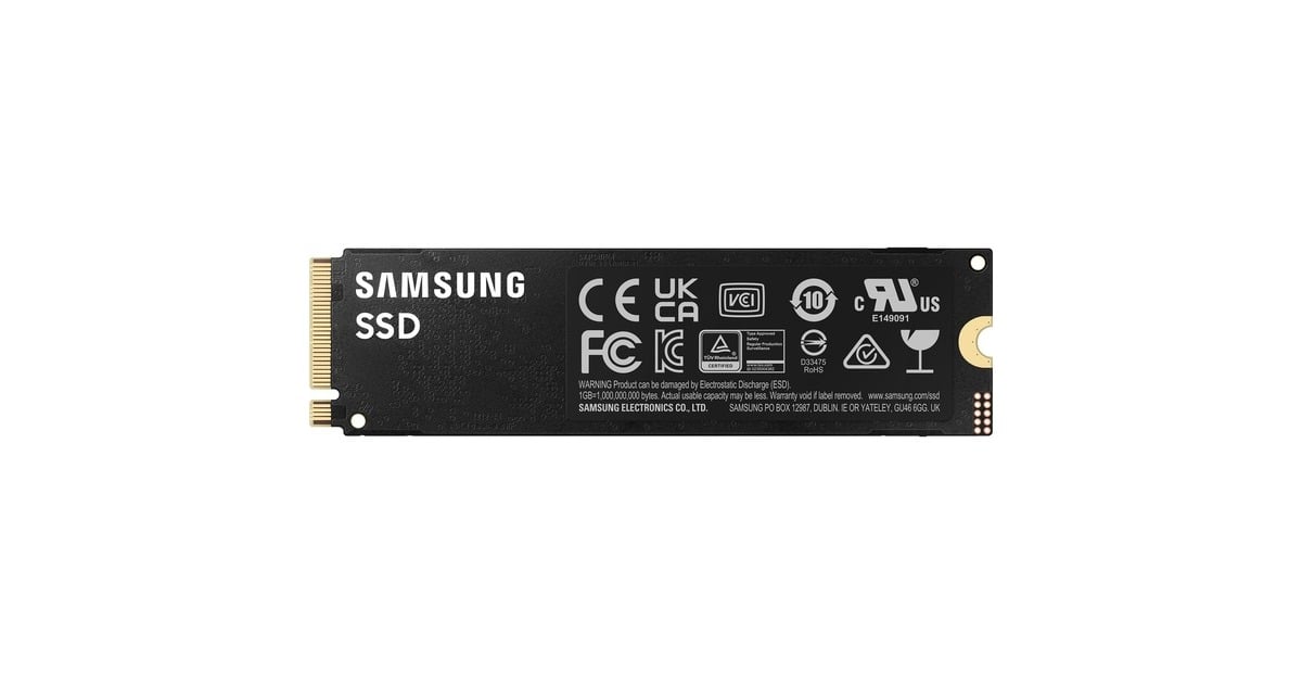 SAMSUNG990 PRO 4 TB SSD  (MZ-V9P4T0BW, PCIe Gen 4.0 x4, NVMe 2.0)